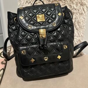 MCM Leather Backpack COA Included - Like New!!!